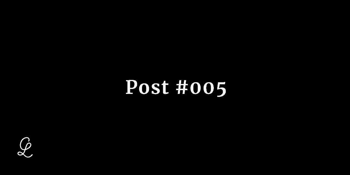 005 - Week Of Nov 24, 2019